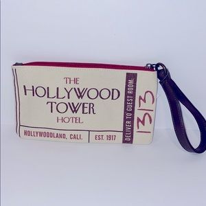 Hollywood Tower Hotel Wristlet
